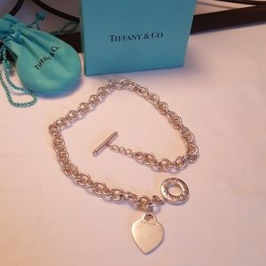 Tiffany & co  toggle  choker 925